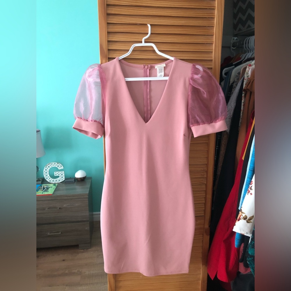 Jacaranda Barbiecore Pink Mini Dress Small